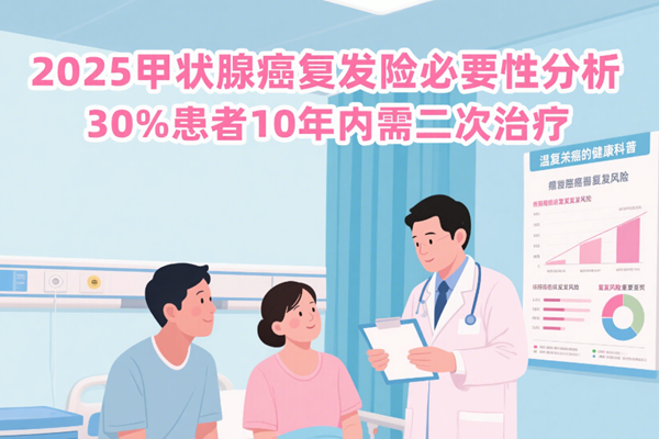 2025甲状腺癌复发险必要性分析：30%患者10年内需二次治疗