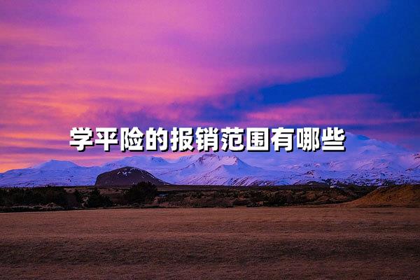 学平险报销范围详解：孩子在校受伤看病能报多少？