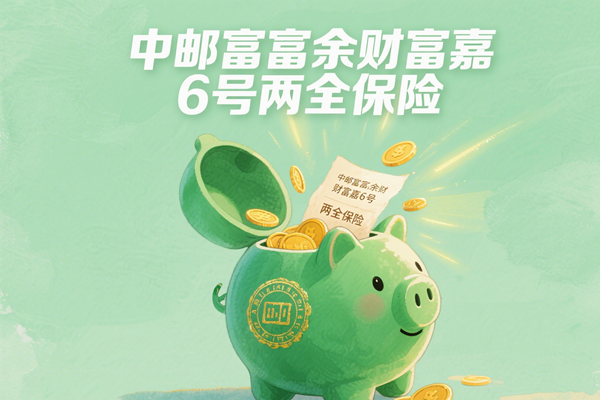 中邮富富余财富嘉6号两全保险怎么样？满期返多少钱？亮点+案例