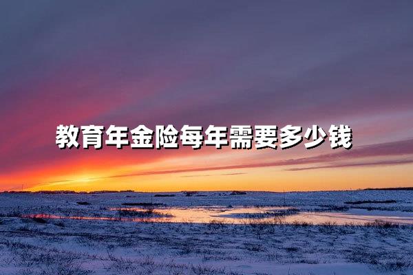 教育年金险每年保费揭秘：2025最新价格区间速查