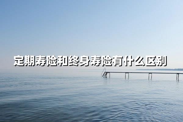 定期VS终身寿险：一字掏空一套房？