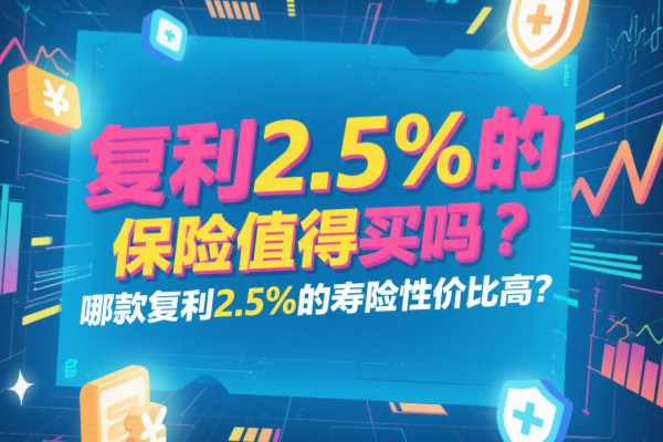 复利2.5%的保险值得买吗？哪款复利2.5%的寿险性价比高？