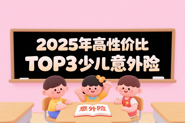 少儿意外险省钱攻略：2025年高性价比TOP3少儿意外险，百元内全覆盖