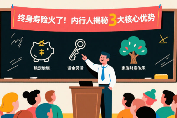 终身寿险火了！2025年这几款凭什么被疯抢？内行人揭秘3大核心优势