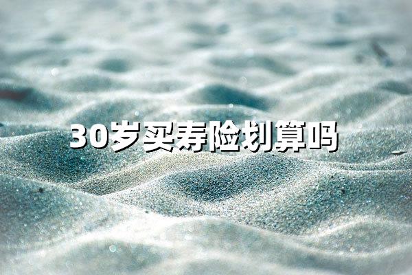 30岁买寿险划算吗？深度解析年轻人的财富保障秘籍