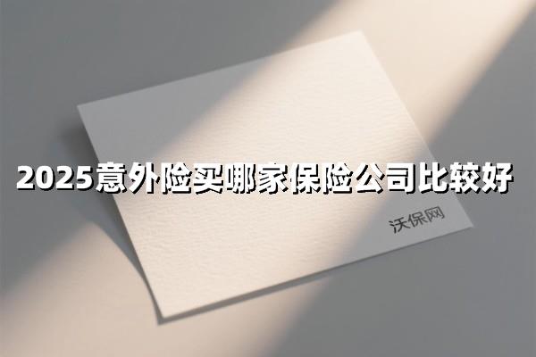 2025买意外险必看：3家理赔快保障全的保险公司