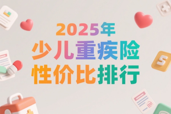 少儿重疾险哪款产品好，2025年少儿重疾险性价比排行