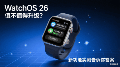 watchOS 26值不值得升级？新功能实测告诉你答案